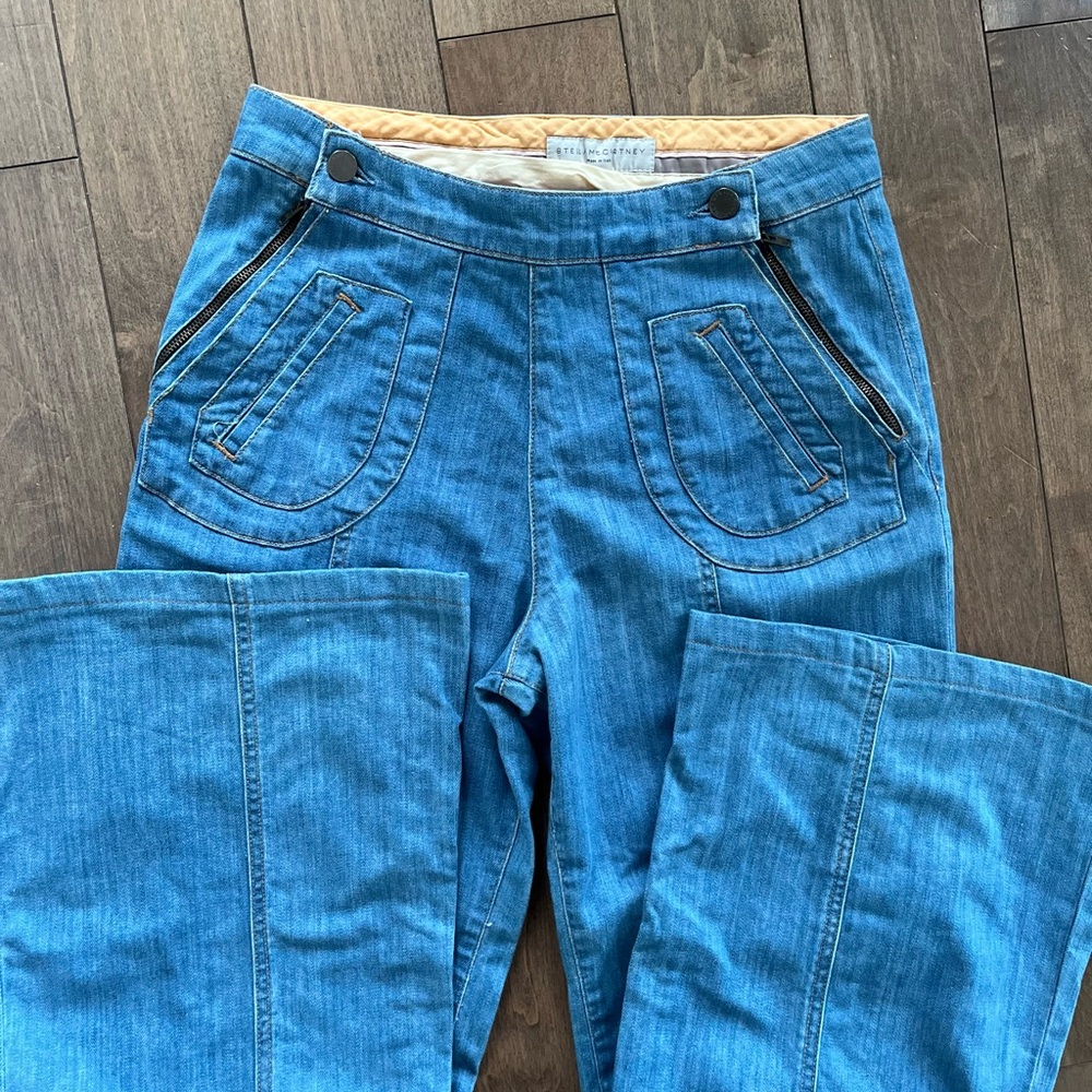 Stella McCartney flared 70s jeans